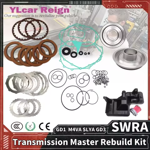 GD1 SWRA M4VA SLYA GD3 CVT Auto Transmission Master Overhaul Rebuild Repair Kit Seals Piston Frictio