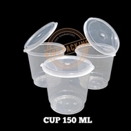 Thinwall Cup Merpati Puding 150ml Isi 25pcs / Cup Saos 150ml / Cup
