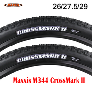【COD】MAXXIS ยางนอกขอบพับรุ่น CrossMark II M344ยาง MTB พับ/พับยาง MTB จักรยานยาง26 27.5 29*1.95/2.1 6