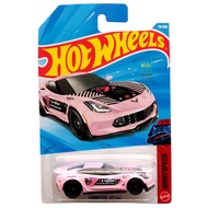Hot Wheels Corvette C7 Z06 Pink No. 7 Original Mattel