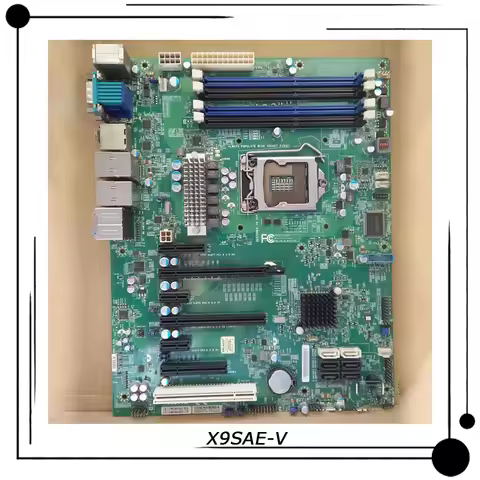 X9SAE-V For Supermicro Single Socket Server Motherboard LGA 1155 Intel C216 Xeon E3-1200 v2 Series C
