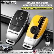 🇲🇾 17~25 Mercedes Car Key Back Cover Mercedes AMG Apple Tree Plug & Play Car Key Back Cover Mers A20