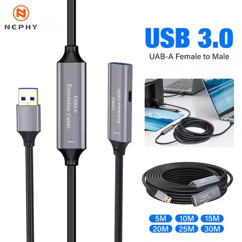 Active USB 3.0 extension cable 30M 20M 10M USB 3.0 extension cord with booster amplifier USB 3.0 ext