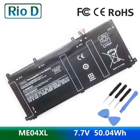 New ME04XL 7.7V 50.04WH Laptop Battery For HP ELITE x2 1013 G3 HSTNN-IB8D 937519-1C1 937434-855 9375