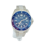 SEIKO mens watches automatic wristwatch analogues -- BLU SLV 6R55-00J0 Direct from Japan Secondhand