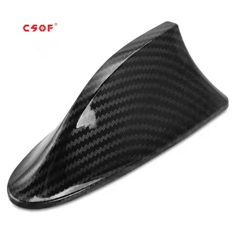Car Carbon Fiber Shark Fin Antenna Cover for BMW E90 E60 E70 E87 1 3 5 6 Series M3 M5 X1 X5 X6 Z4