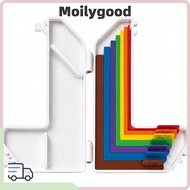 MOILYMY 7PCS Paper Crafting Guides, L Shaped Design DIY Paper Crafts Paper Crafting Alignment Guides