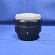 新淨 Nikon TC 1.7x II 增距鏡 焦距增加 80-400mm 70-200mm 200-500mm teleconverter