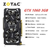 APQYH ZOTAC GTX 1060 5GB Graphics Card GTX 1060-6GD5 Video Cards GPU Desktop PC Computer Game Screen