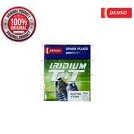 100% DENSO SPARK PLUG IRIDIUM TT TOYOTA CAMRY MYVI 05' 1.3CC CHERY TRANSCOM 2.0T IK20TT 1SET 4PCS