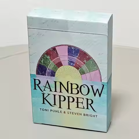 Rainbow Kipper Deck Tradition and Contemporary Art Merge 38 Pcs Kipper Cards 9*6cm