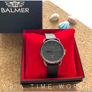 BALMER | 9167M BK-4 Sapphire Glass Women's Watch Black Leather Strap