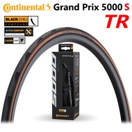 Continental Grand Pix GP5000 S TR Tubeless Ready (Black / Transparent) Road 28" TLR Folding Tire