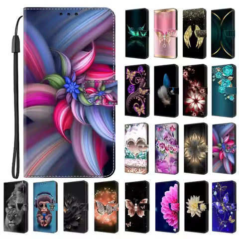 For Redmi A1+ Phone Case For Xiaomi Redmi A1 A2 Plus 10C 12C 9C NFC Aone Leather Cases Magnetic Flip