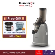 Kuvings B1700 Whole Slow Juicer 76mm Wide Feeding Tube - Masticating Cold Press Juice with JCMS Scre