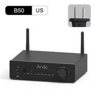 ใหม่ Arylic B50 บลูทูธ 5.2 ตัวส่งรับสัญญาณ อะแดปเตอร์เสียง AptX HD เครื่องขยายเสียงไร้สายสำหรับทีวี