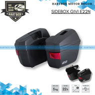 Box Motor Samping Givi E22N | Box Touring Box Samping E22 cocok untuk Cb500 CB150 Verza Versys Pulsa