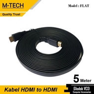 M-Tech HDMI Flat Cable 5m