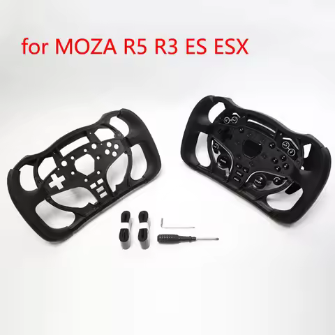 Simulation Racing Steering Wheel Game Steering Wheel Replacement for MOZA R5 R3 ES ESX