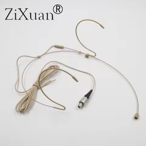 Lemo 3Pin Wired Bodypack Headset Microphone Mini Head Microphon for SK 50-UHF , SK 250-UHF , SK 5212