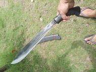 golok plus sarung panjang 50cm super tajam