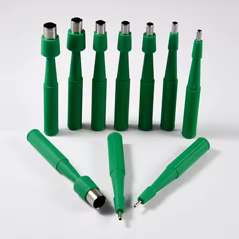 1PC Professional Disposable Stainless Steel Dermal Puncher Easy-to-Use Body Tool for Skin Piercing B