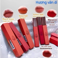 Matte lipstick 3.C.E Cloud Lip Tint Matte Lipstick in All Colors 4.0g - Korea