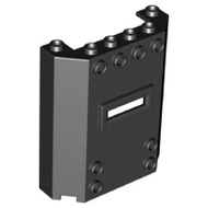 Genuine assembled tiles 2 x 6 x 6 partition Panel with Window Slot / Part 22387: Panel 2 x 6 x 6 wit