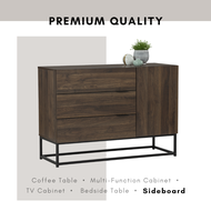 [PARENT'S DAY] Alora Furniture - CAPRI 1.1M Sideboard With Drawer / Kitchen Cabinet / Dining Room Cabinet / Living Room Cabinet / Bod Tepi / Kabinet Besar/ Kabinet Dapur / Almari Dapur / Almari Ruang Tamu / 餐具柜 / 厨房柜