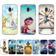 B4-Hollywood Animation World theme Case TPU Soft Silicon Protecitve Shell Phone Cover casing For Samsung Galaxy j2 core 2018/2020/j2 pro 2018/j4 2018