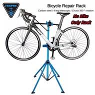 TOOPRE Foldable Bicycle Repair Rack Adjustable Bike Display Stand Mountain Bike/Road Bike Rack Household Bike Work Stand Clamp