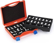 WISEPRO Miniature Storage Carrying Figure Case, 36 Slot Hard Shell Figurine Minature Carrying Case w