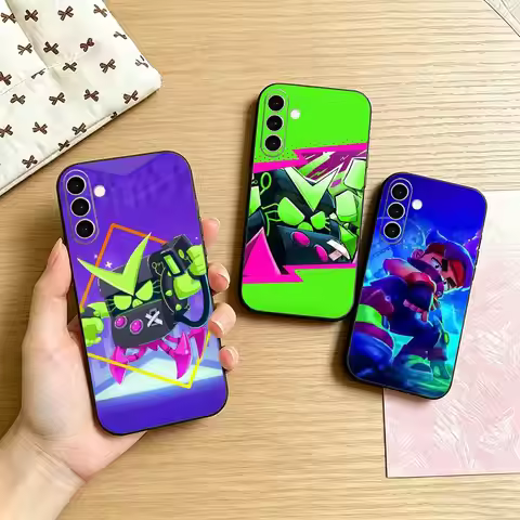 Brawl Stars Phone Case For Samsung Galaxy A73,A72,A71,A70,A53,A52,A51,Others Soft Black Cover