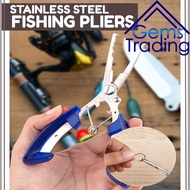 Stainless Steel Fishing Pliers Playar Scissor Lure Changing Tool Clip Clamp Nipper Pincer Snip Eagle Nose Accessory