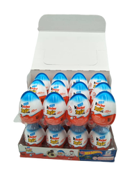 24PCS KINDER JOY TOY WITH CHOCOLATE ( BLUE / PINK / DC ) HALAL COKLAT SURPRISE EGG