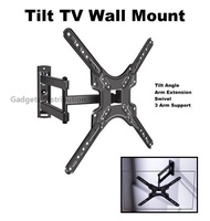 CP502 32 to 80 Inch Extendable Full Motion Adjustable Double Arm Tilt TV Wall Bracket Holder Mount 2431.1