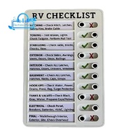 Memo Plastic Board, Detachable and Reusable  Memo  for Check Items and Form