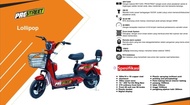 Sepeda Listrik Prostreet Lollipop Moped Bergaransi Sni