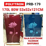 kulkas polytron PRB 179 lemari es 1 pintu polytron motif bunga