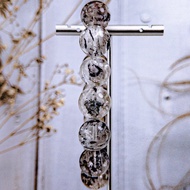 【大咪黑閃靈】黑武士透體閃靈鑽 內包天然美景礦物 水晶手鍊手串