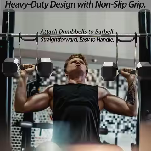 Dumbbell Spotter Hooks Hangers Safety Bench Press Equipment Anti-Slip Dumbbell Hooks For Lifting Fit
