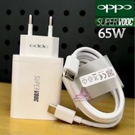 65W Charger Oppo Usb Type C Super VOOC Flash Charging 6.5A Reno 4 5 5F 6 7 7Z 8 8T 4G 5G A76 A95 A96