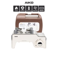 AIKO MINI-B-W สีขาว เตาแก๊ส 1.9 KW moka pot portable mini stove เตาแก๊สแค้มปิ้ง