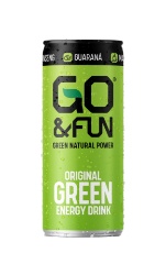 GO & FUN 原味天然能量飲品250毫升 (24罐) #意大利製造