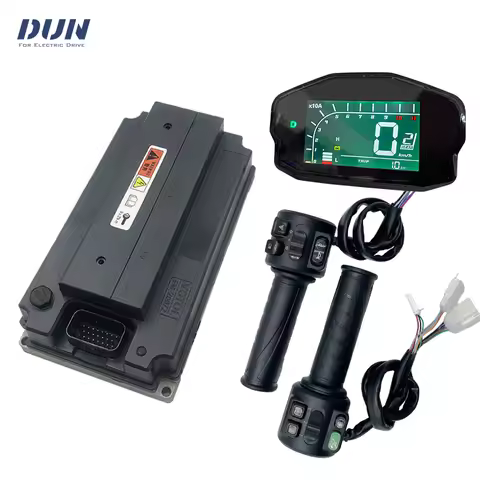 VOTOL EM200/2 Controller Boost 300A Phase 550A with DKD Display and Throttle EM200 Controller Kit fo