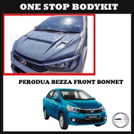 PERODUA BEZZA FRONT BONNET (FIBER GLASS)SKIRT LIP BODYKIT