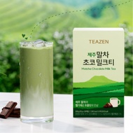 TEAZEN Jeju Matcha Choco Milk Tea – 20 Sticks