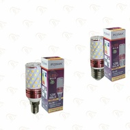 CAHAYA LED BALD STRONG CORN LED BULB LAMP CORN 3 COLORS 12W E27 E14 STEP DECORATIVE DOWNLIGHT DOWNLE