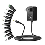 12V 2A 1.5A AC Adapter Charger Power Adapter Supply for 12 Volt Electronics - 2000mA Max.