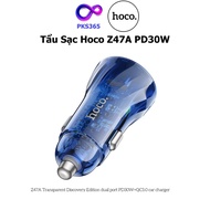 Hoco Z47A super fast car charger PD30W QC3.0 - Durable 2-port car charger - PKS